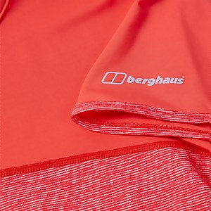 Women's Voyager Tech Tee SS Crew - Red