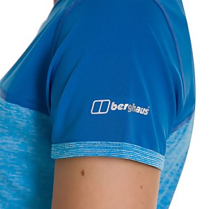 Women's Voyager Tech Tee Short Sleeve Crew - Blue