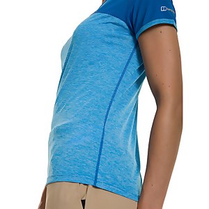 Women's Voyager Tech Tee Short Sleeve Crew - Blue