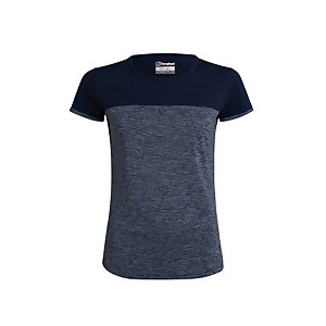 Women's Voyager Tech Tee SS Crew - Blue - 8