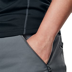 Women's Baggy Light Shorts - Grey