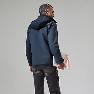 Hillwalker Gore-Tex InterActive Jacken für Herren - Dunkelgrau/Schwarz