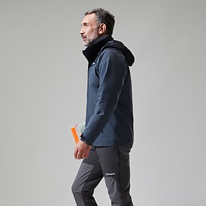 Hillwalker Gore-Tex InterActive Jacken für Herren - Dunkelgrau/Schwarz