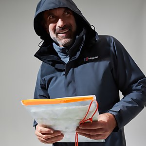 Hillwalker Gore-Tex InterActive Jacken für Herren - Dunkelgrau/Schwarz