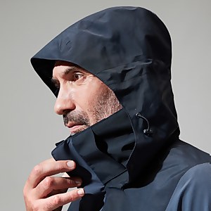 Hillwalker Gore-Tex InterActive Jacken für Herren - Dunkelgrau/Schwarz