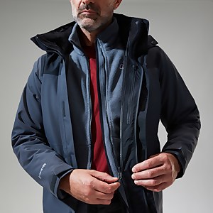Hillwalker Gore-Tex InterActive Jacken für Herren - Dunkelgrau/Schwarz