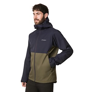 Men's Fellmaster Interactive Gore-Tex Waterproof Jacket - Dark Green / Blue