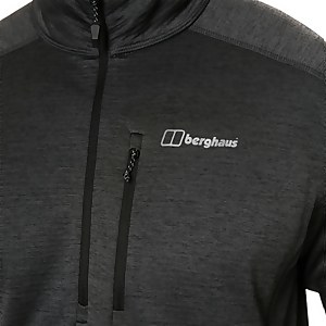 Men's Spitzer Half Zip Fleece - Black
