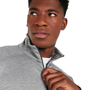 Men's Spitzer Half Zip Fleece - Grey