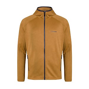 Men's Spitzer Hooded Interactive Fleece Jacket - Orange
