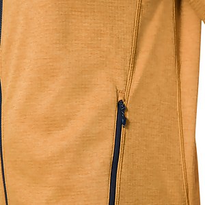 Men's Spitzer Hooded Interactive Fleece Jacket - Orange