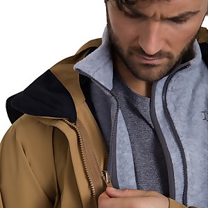 Men's Prism Polartec Interactive Fleece Jacket - Dark Grey