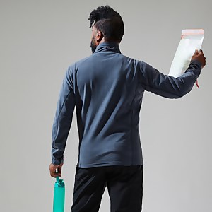 Men's Prism Micro Polartec Half Zip - Dark Grey