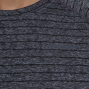 Men's Thermal Tech Tee Long Sleeve Baselayer - Grey