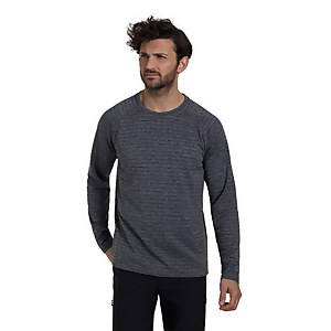 Men's Thermal Tech Tee Long Sleeve Baselayer - Grey