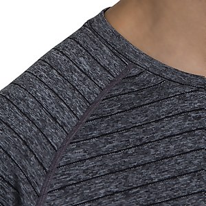 Men's Thermal Tech Tee Long Sleeve Baselayer - Grey