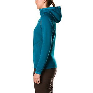 Women's Redonda Hooded Jacket - Turquoise