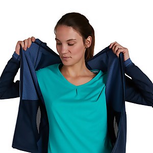 Women's Redonda Hooded Jacket - Blue