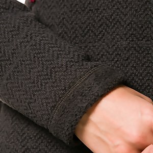 Women's Canvey Half Zip Fleece - Black / Dark Grey