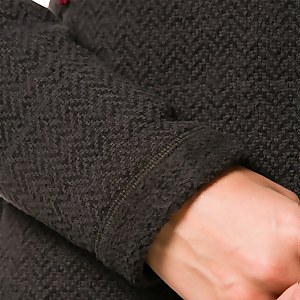 Women's Canvey Half Zip Fleece - Black / Dark Grey
