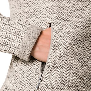 Women's Canvey Half Zip Fleece - Black / Silver