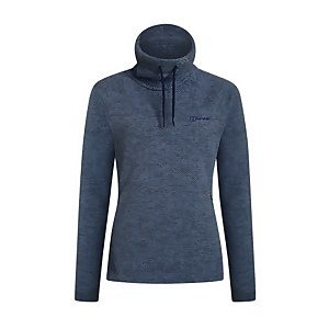 Women's Canvey Half Zip Fleece - Grey / Blue