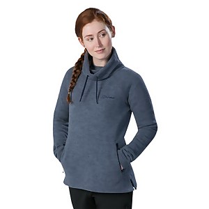 Women's Canvey Half Zip Fleece - Grey / Blue