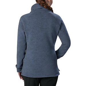 Women's Canvey Half Zip Fleece - Grey / Blue