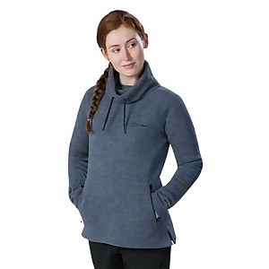 Women's Canvey Half Zip Fleece - Grey / Blue