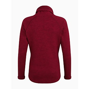 Women's Canvey Half Zip Fleece - Black / Red