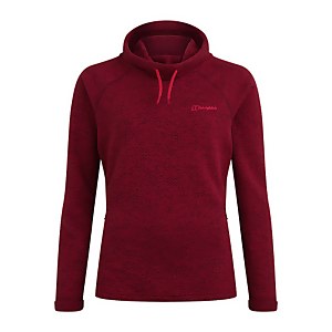 Women's Canvey Half Zip Fleece - Black / Red