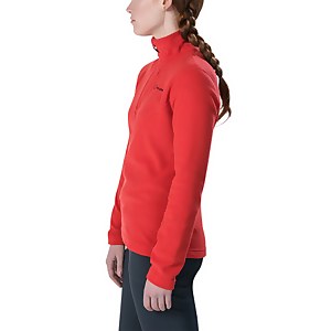 Women's Prism Micro Half Zip Fleece - Orange
