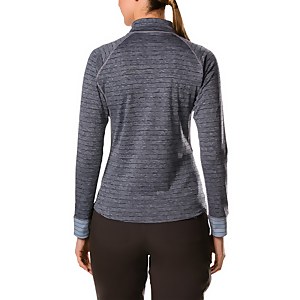 Women's Thermal Tech Tee Long Sleeve Baselayer - Grey
