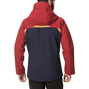 Men's Chombu Waterproof Jacket - Blue / Red