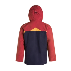 Men's Chombu Waterproof Jacket - Blue / Red