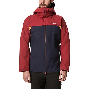 Men's Chombu Waterproof Jacket - Blue / Red