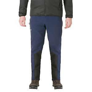 Men's Winter Fast Hike Trousers - Dark Blue / Black