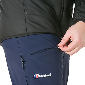 Men's Winter Fast Hike Trousers - Dark Blue / Black