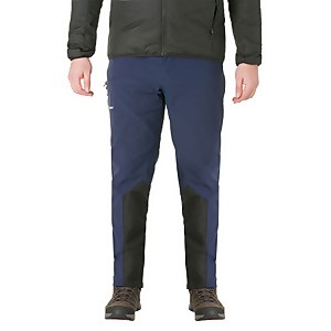 Men's Winter Fast Hike Trousers - Dark Blue / Black