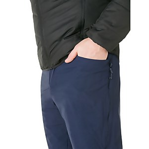 Men's Winter Fast Hike Trousers - Dark Blue / Black