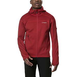 Men's Pravitale Mountain 2.0 Hooded Fleece Jacket - Red