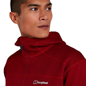 Men's Pravitale Mountain 2.0 Hooded Fleece Jacket - Red