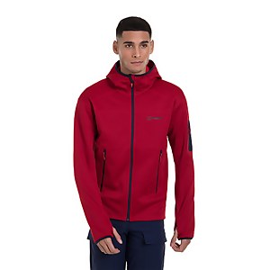 Men's Pravitale Mountain 2.0 Hooded Fleece Jacket - Red
