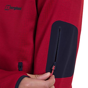 Men's Pravitale Mountain 2.0 Hooded Fleece Jacket - Red