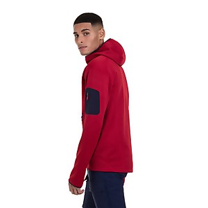 Men's Pravitale Mountain 2.0 Hooded Fleece Jacket - Red
