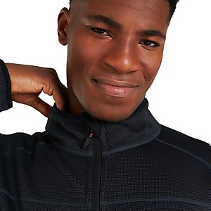 Men's Pravitale Mountain 2.0 Fleece Jacket - Dark Grey/ Black