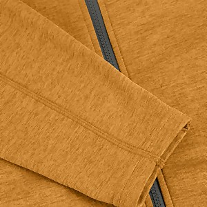 Men's Spitzer Fleece Jacket - Orange