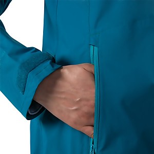 Women's Deluge Pro Waterproof Jacket - Dark Turquoise