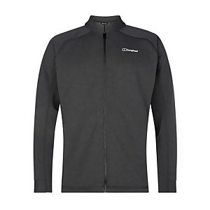 Men's Caldey Fleece Jacket - Black / Dark Grey