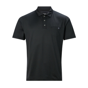 Men's Voyager 2.0 Tech Tee Polo Shirt - Black